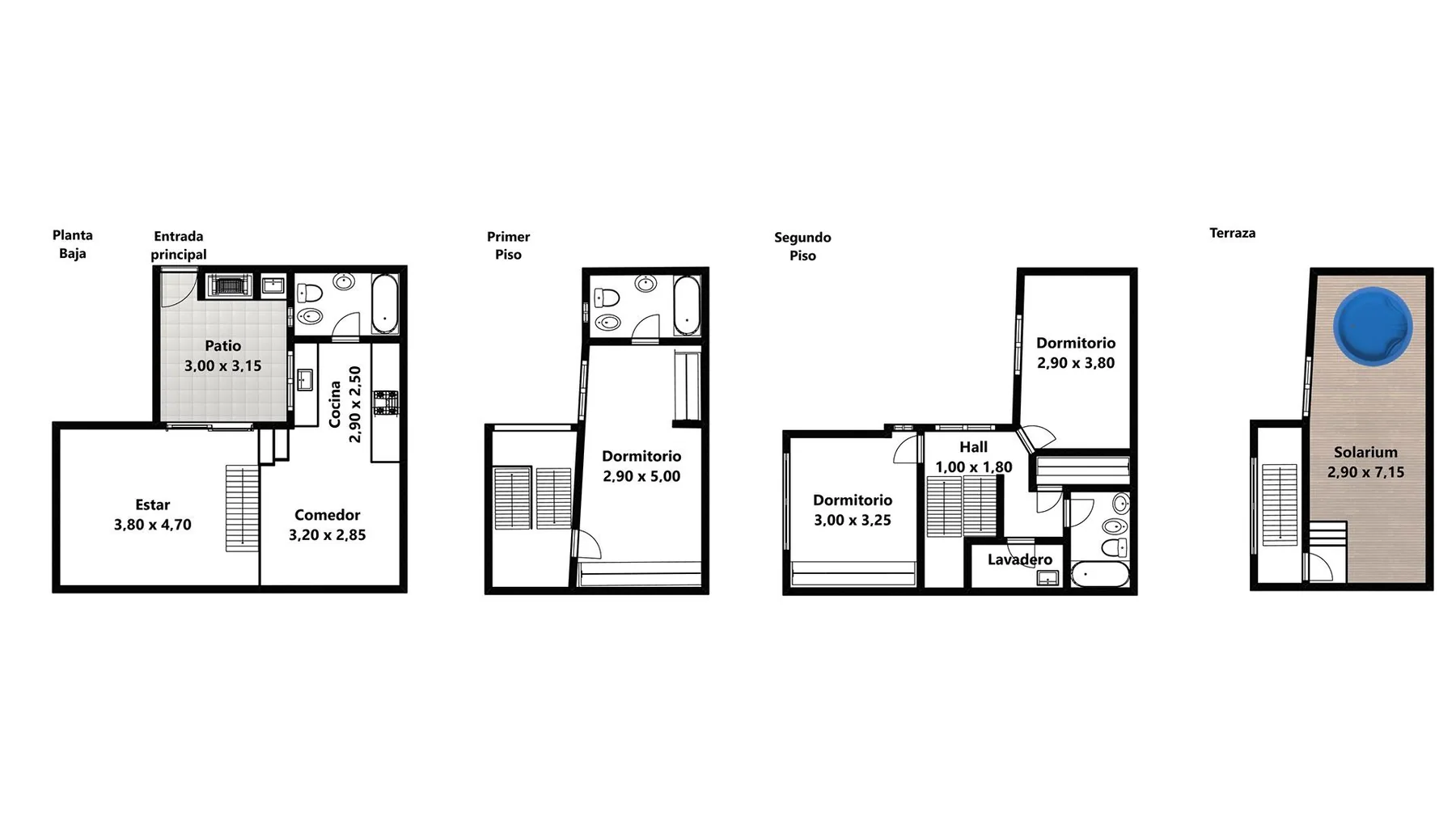 Renovated PH House for Sale in Palermo Hollywood — Honduras 5700 — authorized listing photo 4